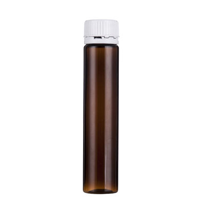 Polyester PE Tan Liquid Medicine Bottles Plastic Alcohol Bottles