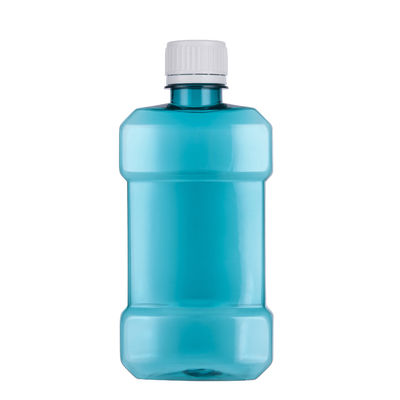 Empty Pet Plastic Mouthwash Bottle 120ml 4oz Transparent