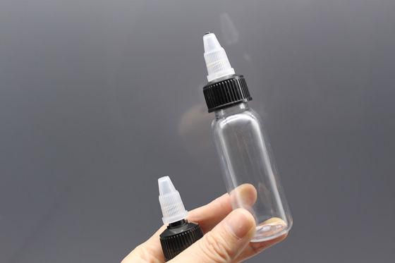 PET 60ML Empty Sanitizer Bottles Pointed Tip Plastic Drop Bottle