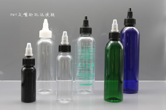 Nozzles 60ml Empty Sanitizer Bottles Plastic Dropping Bottles