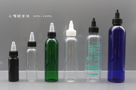 Nozzles 60ml Empty Sanitizer Bottles Plastic Dropping Bottles