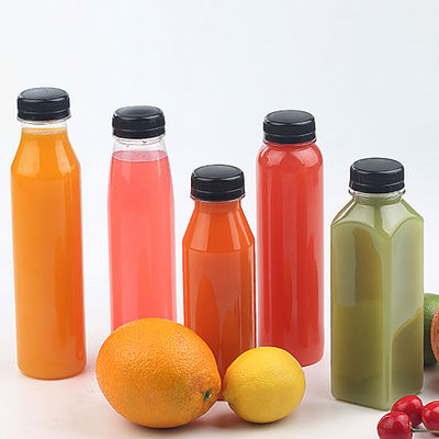 8oz Clear Empty Plastic Juice Bottles 250Ml Drink Pet Beverage Bottles