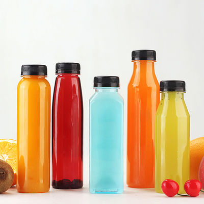 8oz Clear Empty Plastic Juice Bottles 250Ml Drink Pet Beverage Bottles