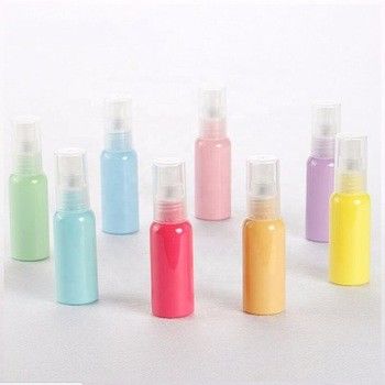 Round 240ml Color Spray Bottles Travel Spray Bottle 50ml