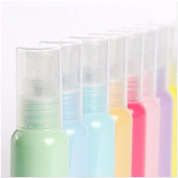 Round 240ml Color Spray Bottles Travel Spray Bottle 50ml