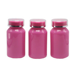 Black 100cc Plastic Bottle Pill Plastic Containers Capsule