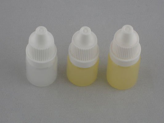 8ml Refillable Empty Eye Drop Bottle Round Square White Plastic Liquid Bottle