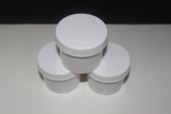 Silk Screen 50g Plastic Cosmetic Jar Round Cream Food
