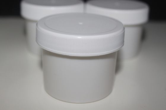 Silk Screen 50g Plastic Cosmetic Jar Round Cream Food