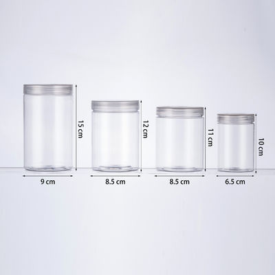 LDPE Wide Mouth Plastic Jars Food Jars Cosmetic Packaging Jars Dried Fruit Bottle
