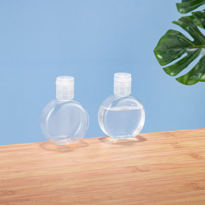 30ml 50ml 60ml Portable Empty Plastic Shampoo Bottle Round Flat Or Trapezoid Bottle