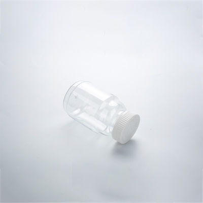 PET 4oz 120ml Plastic Medicine Bottles Capslue Bottle Clear Standard Pill