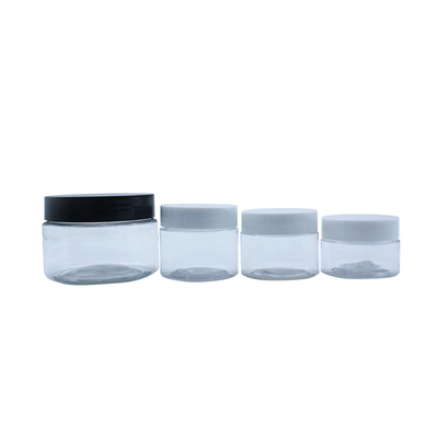 Facial Mask Round Wide Mouth Plastic Jars Ointment And Cream Jars