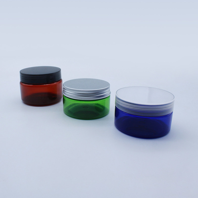 1oz 2oz Color Customized Wide Mouth Bottle PET Plastic Cream Jar