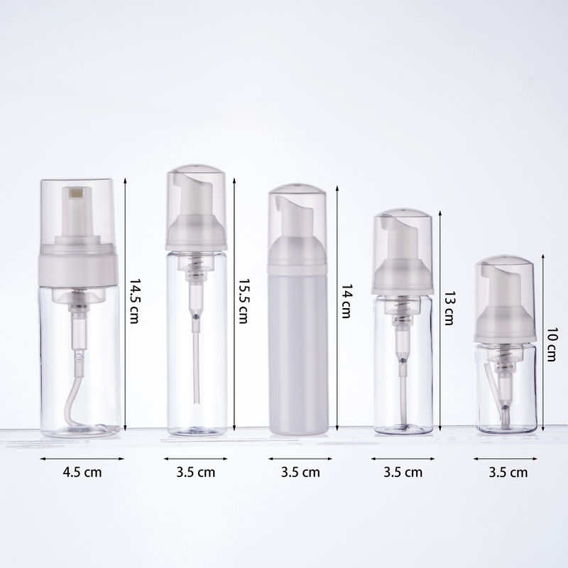 Foam 180ml Hand Sanitizer Bottle Hand Wash Plastic Bottle Pump